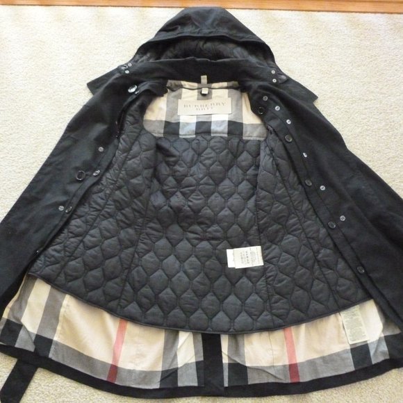Burberry Reymoore Hooded Quilted Liner Raincoat - Picture 8 of 12